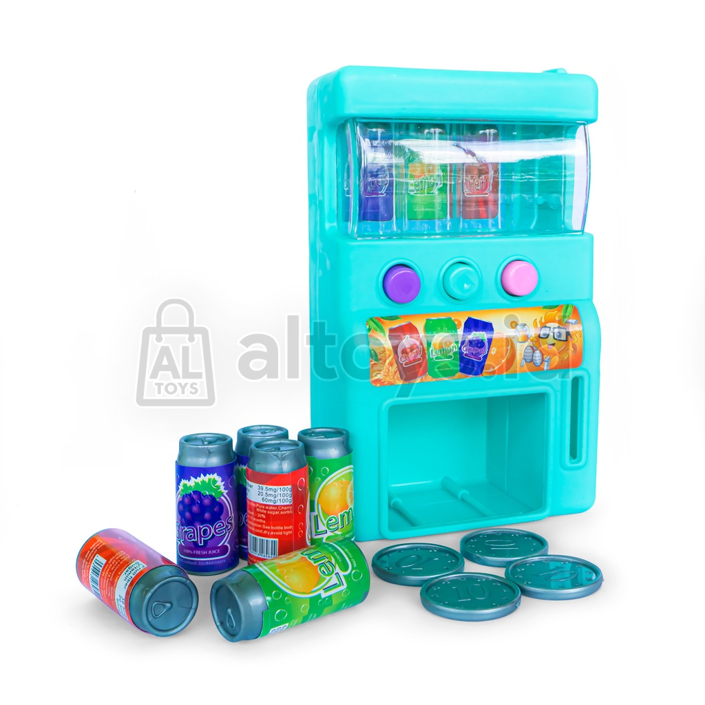 MAINAN MESIN VENDING MACHINE MAINAN MESIN MINUMAN OTOMATIS MAINAN ANAK PEREMPUAN MURAH SS1330