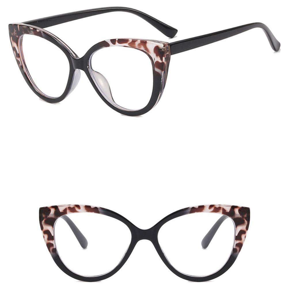 Mxbeauty Kacamata Anti Cahaya Biru Korea Keren Motif Leopard Fashion Blue Light Blocking Women Optical Glasses