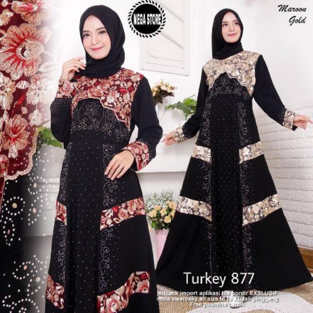 TURKEY ABAYA 877 MEGASTORE/GAMIS ABAYA