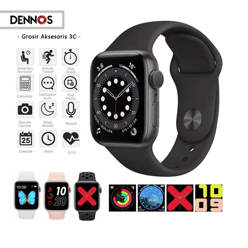 New Dennos T500 SmartWatch Jam Tangan pintar Bluetooth Sport Fitness Pedometer