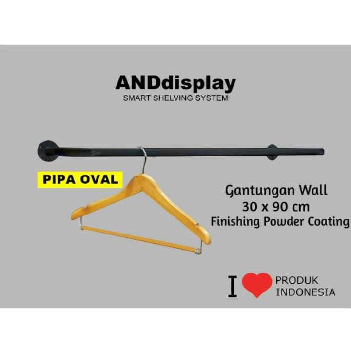 GAWANG BAJU TEMBOK GANTUNGAN WALL  ANDDISPLAY