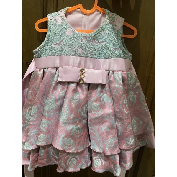 dress pesta bayi preloved