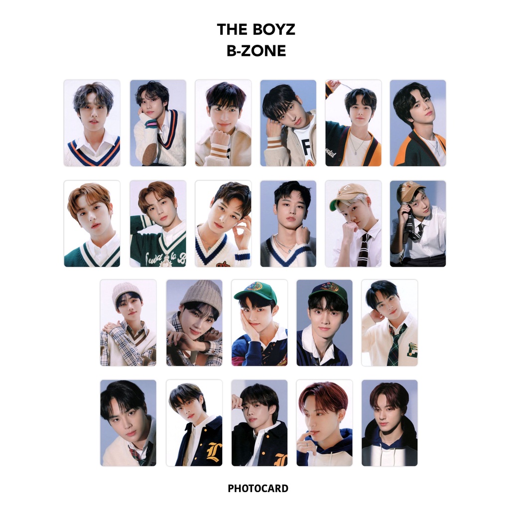 Photocard The Boyz B-Zone