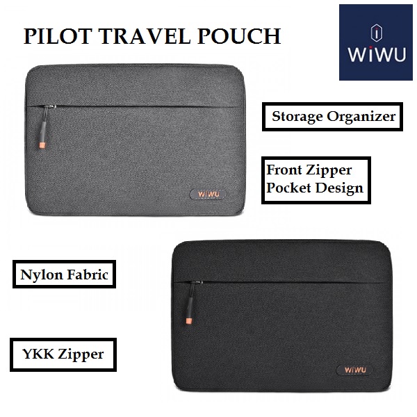 WIWU PILOT Travel Pouch - Travel Gagdet Accesories Organizer