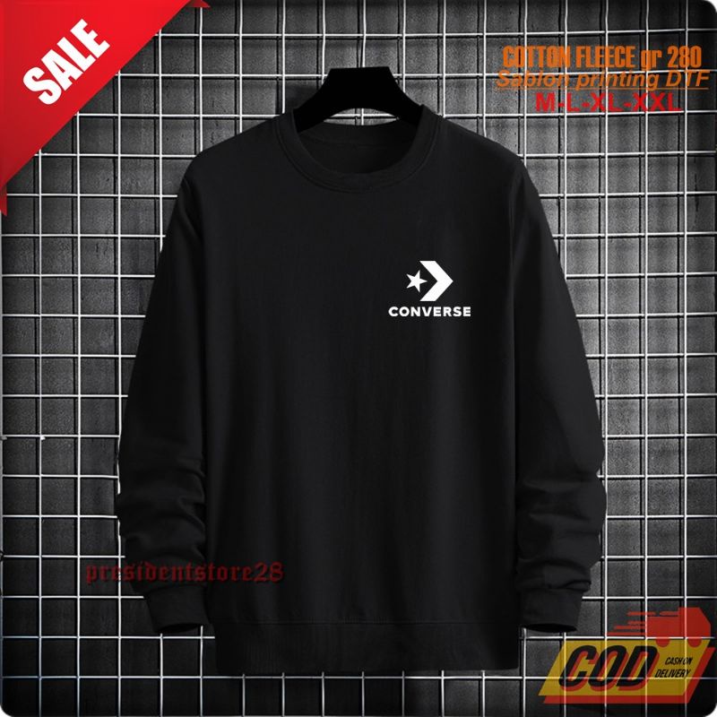 CREWNECK CONVERSE / CREWNECK PRIA / CREWNECK POLOS / CREWNECK WANITA / CREWNECK BASIC / CREWNEK CEWE COWO / CREWNECK CONVERSE / CREWNECK MURAH