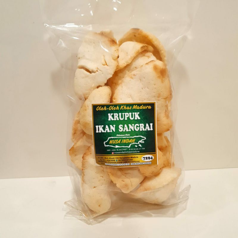 

krupuk ikan sangrai