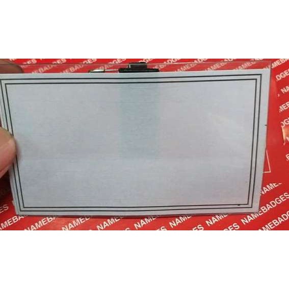 

Name Badges / Name Tag Peniti ( isi 50 pcs )