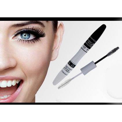 QL MASKARA 2 STEP 2IN1 BLACK &amp; WHITE EYE CATCHING WATERPROOF MASCARA - BLESSHOOP