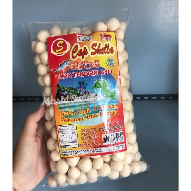 

Getes Super Ikan Tenggiri Cap Shella 250Gr / Getas Kerupuk Bangka