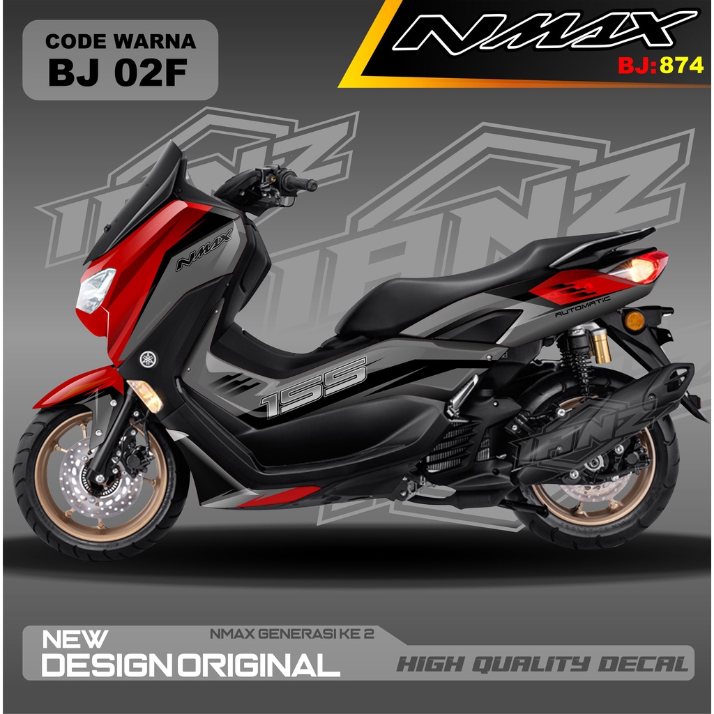 STICKER DECAL ALL NEW NMAX / DECAL STIKER FULL BODY NMAX / stiker decal nmax terbaru