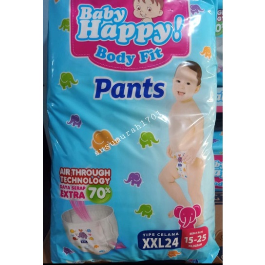 BABY HAPPY Pants S.38+2/ M.32/ L.28 / XL.26 / XXL.24 - SUSUMURAH