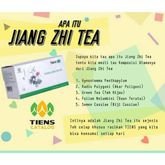 

Jiang zhi tea/teh herbal