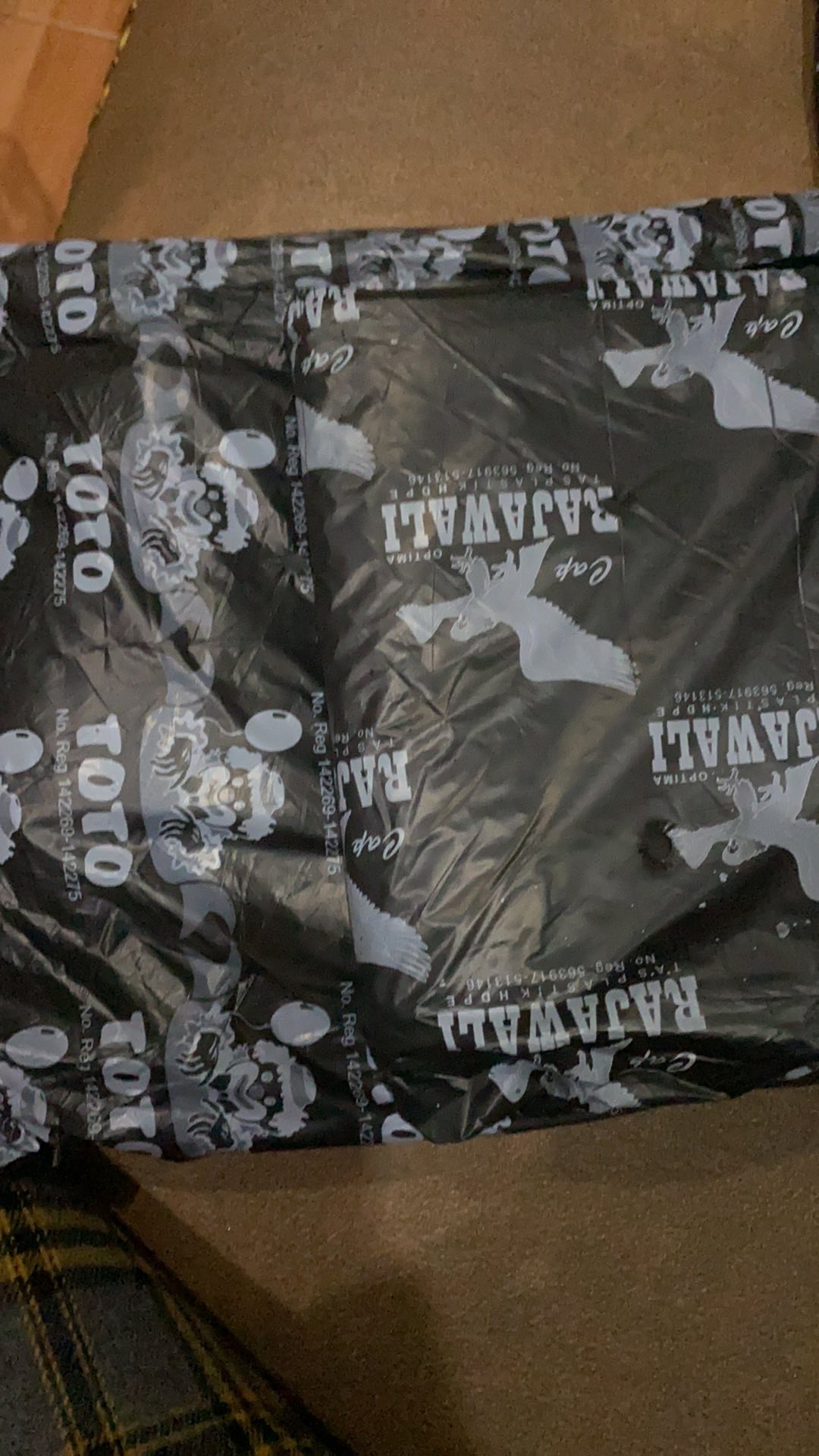 Polymailer 17×30cm Isi100pcs Extra Tebal 50 Mic Hitam Amplop Bag Plastik Packing Grosir