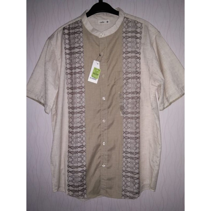 Kemeja Muslim Pria/Koko COLE Khaki sz XL