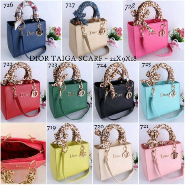 Dior taiga mini syal TAS BRANDED MURAH