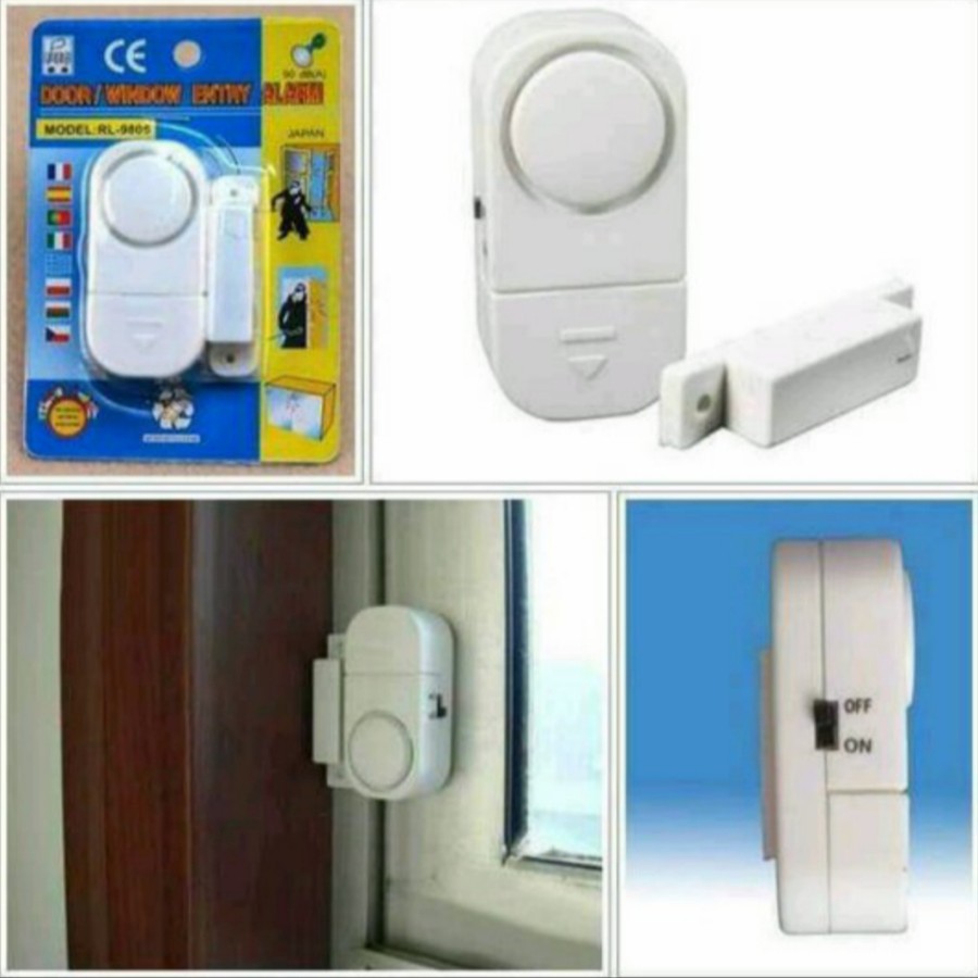 Alarm Anti Maling Pintu Jendela dan Toko - Keamanan Toko - Alarm