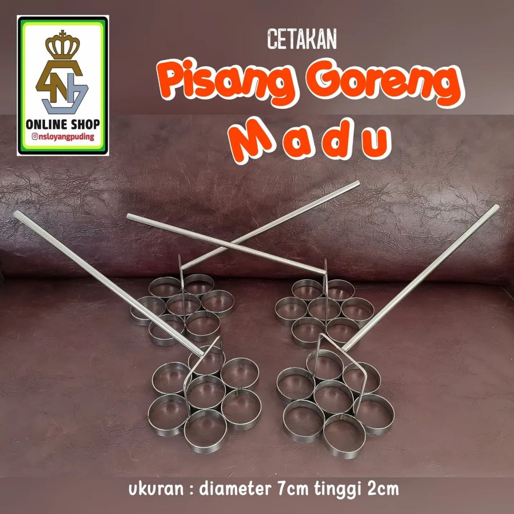 Cetakan Pisang Goreng Madu