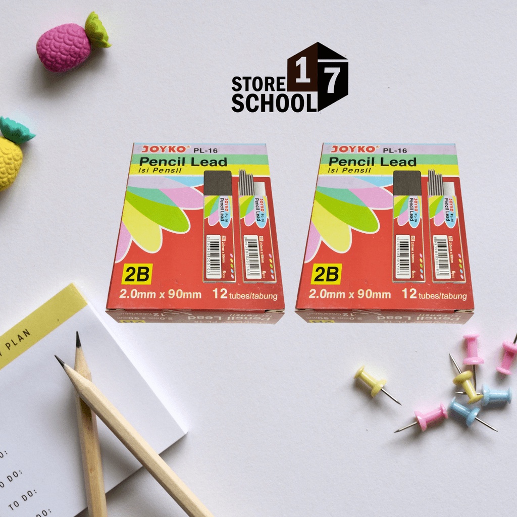 

Isi Pensil 2B Joyko Isi 12 - Alat Tulis