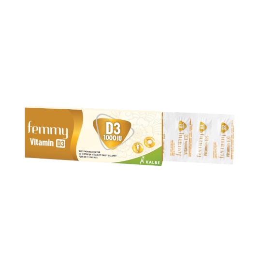 Femmy Vitamin D3 1000iu @10 Tablet