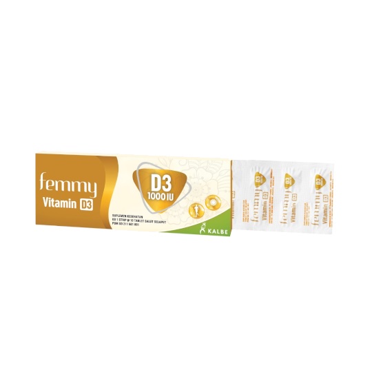 Femmy Vitamin D3 1000iu @10 Tablet