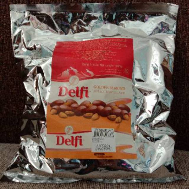 

Best seller Coklat cokelat delfi almond 1kg original murah