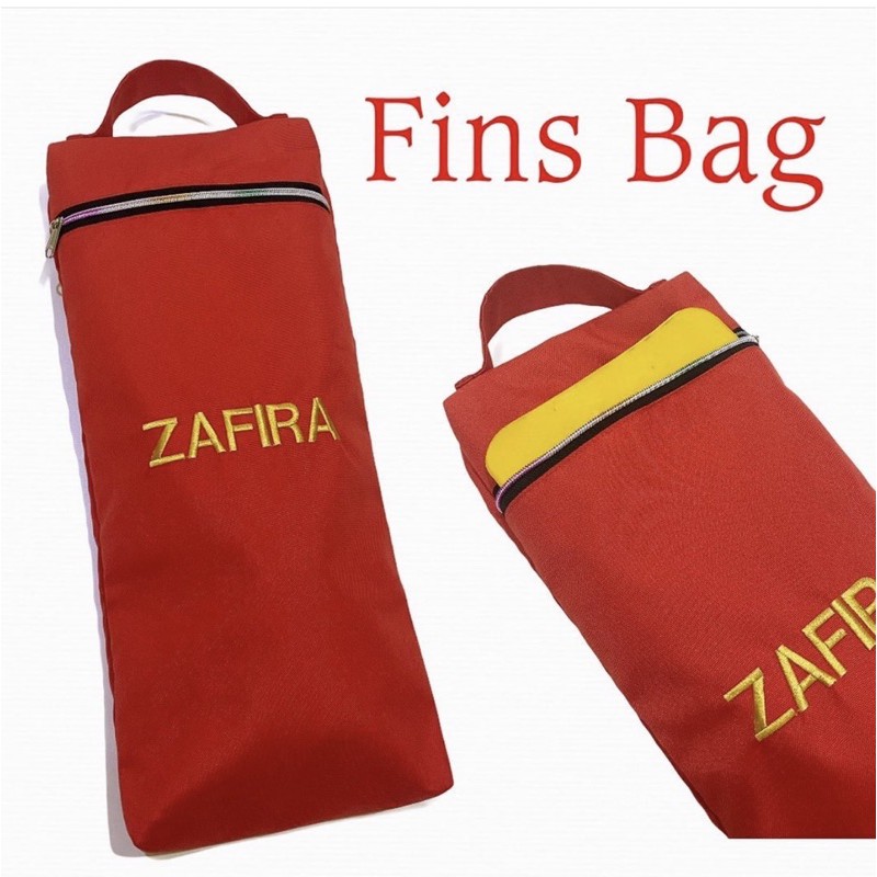 Fawn’G Handmade - Tas Fins Renang | Fins bag Kanvas | Tas renang anak