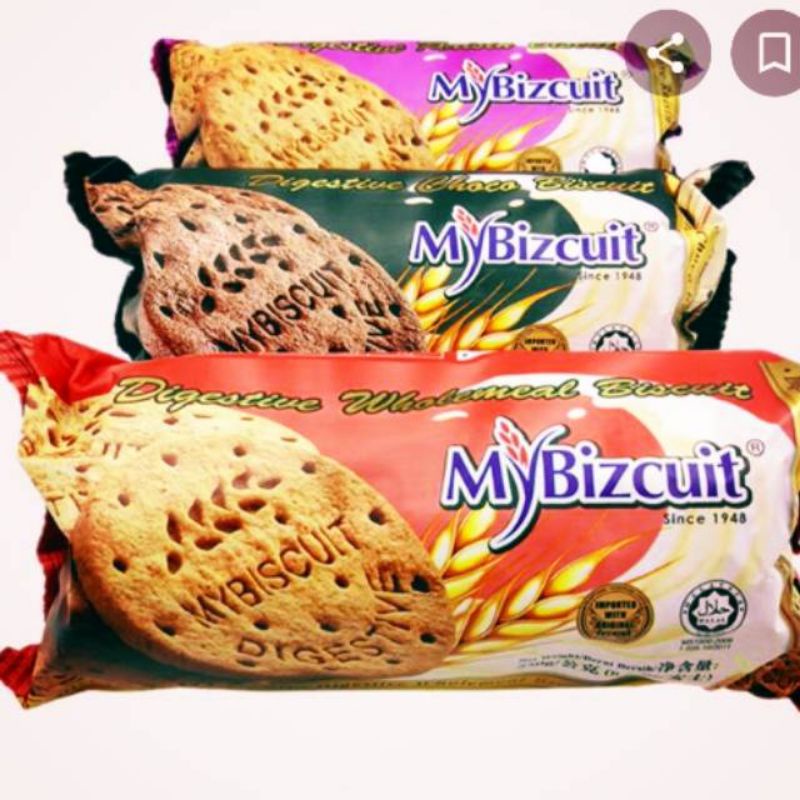 

My bizkuit digestive biskuit gandum wholemeal 250 gram