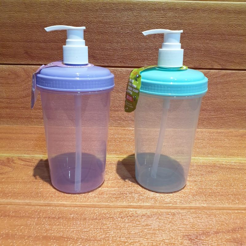 Botol Sabun Cair Pump 500ml / Botol Sabun 500ml / Botol Pump Plastik / Tempat Sabun Murah