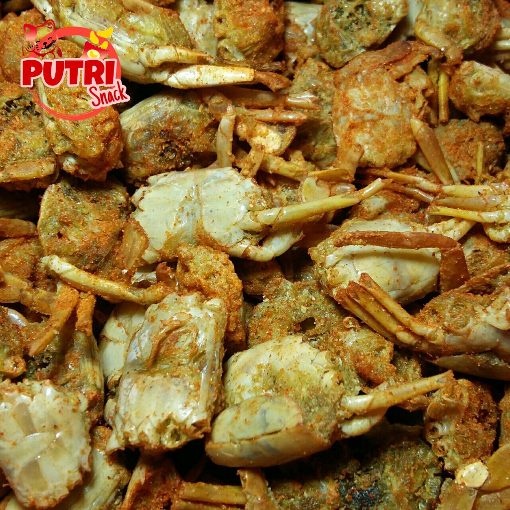 Baby crab crispy cemilan enak 50gr - 100gr