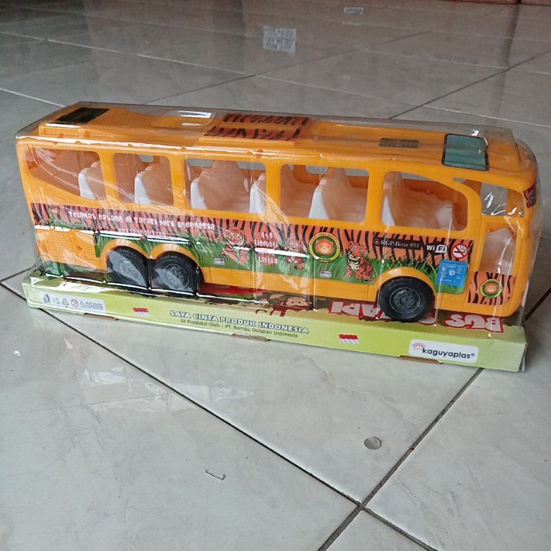 Mainan Bus Safari Ukuran Besar 40cm KGP891-1