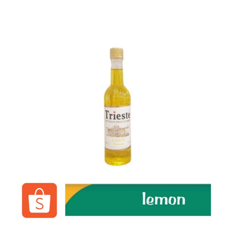 

Trieste syrup rasa lemon 650ml