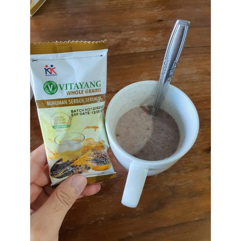 Vitayang Whole Grains Serbuk Serelia Sarapan Instan Padat Gizi mengenyangkan Original KKIndonesia