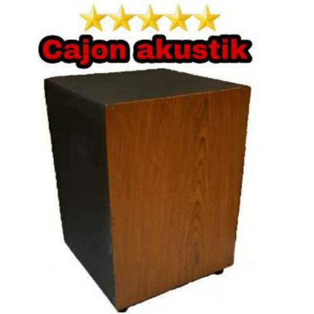Cajon akustik murah / Cahon akustik / kajon akustik / drumbox / cajon akustik (BISA COD)
