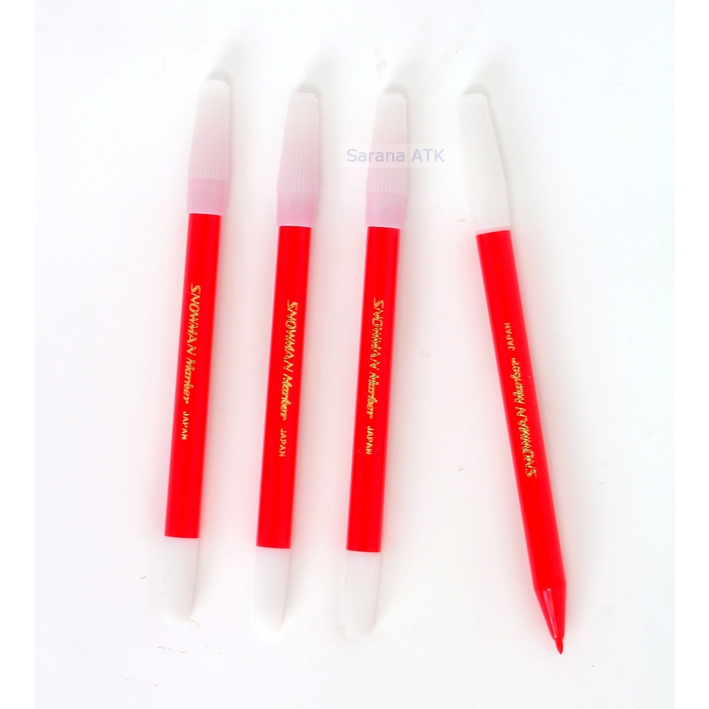 

SNOWMAN - Spidol Kecil Marker - MERAH [1 Pcs]