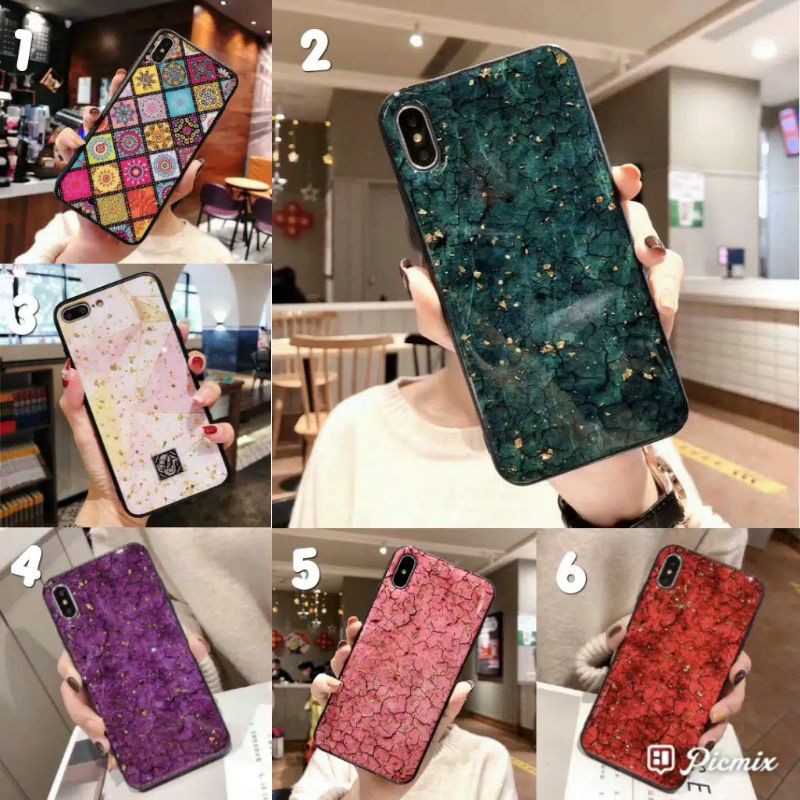 crystal case hp vivo y12 y12i y15 y17 y91 y91c desain elegan yg bisa bikin hp kamu makin cling
