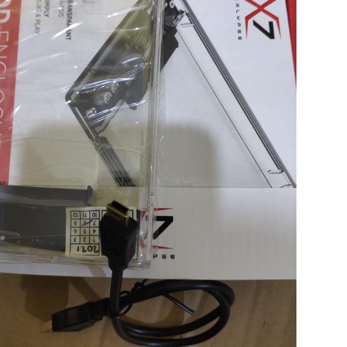 CASING HARDISK EXTERNAL CASE 2.5" USB 2.0 HDD ENCLOSURE RX7