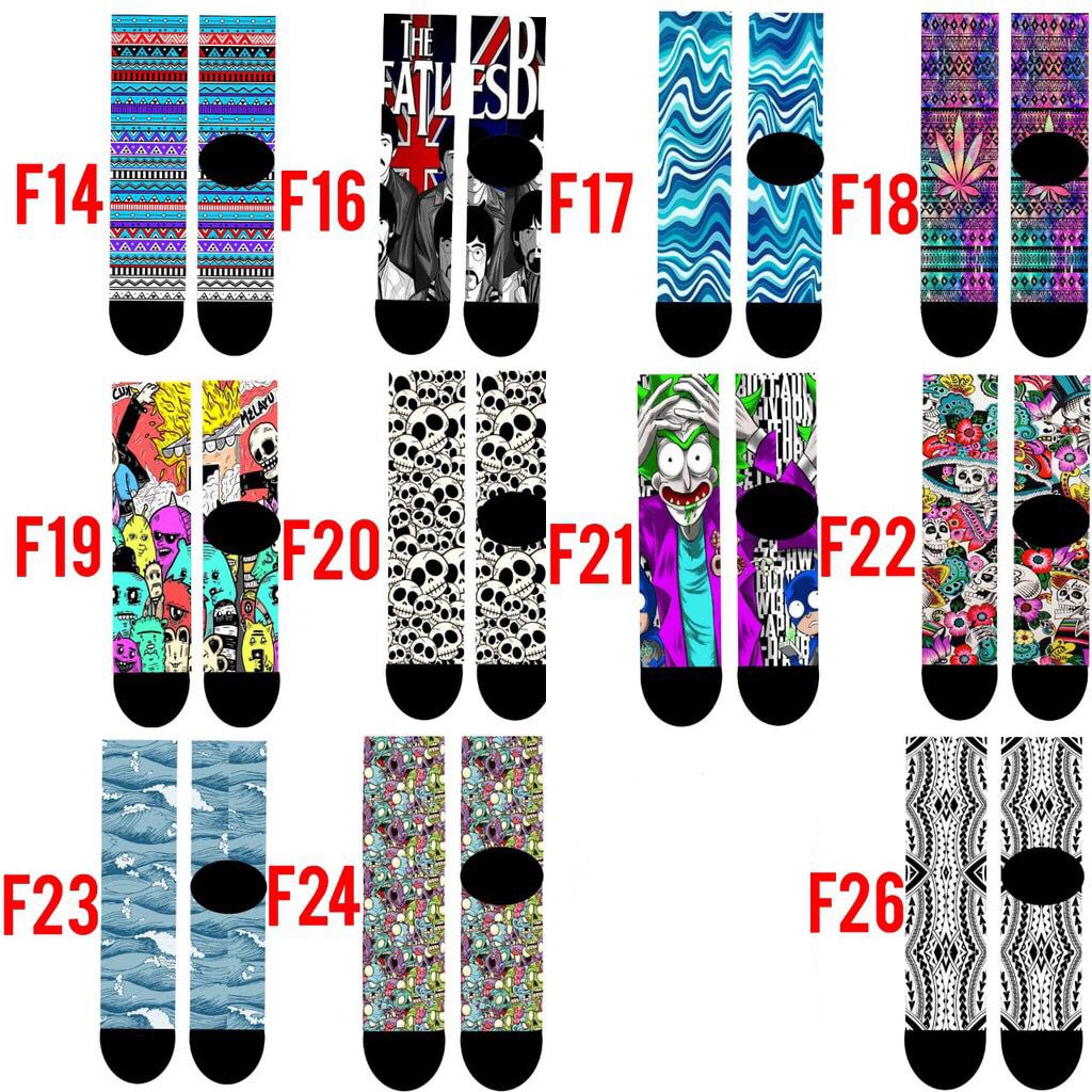 Kaos Kaki Fullprint Terri Quality PREMIUM (BEBAS PILIH)-2