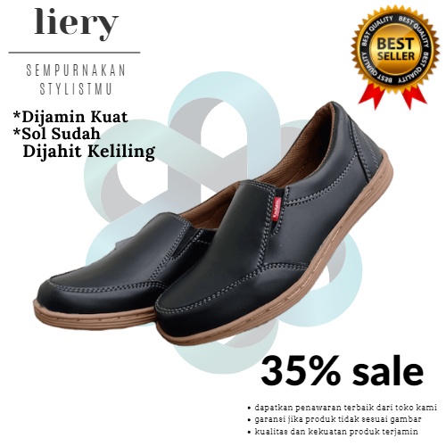 SEPATU SLIP ON  CASUAL PRIASANTAI FORMAL