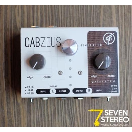 Gfi System Cabzeus Cabinet Simulator - Di Box Pedal Be Qqsxvx