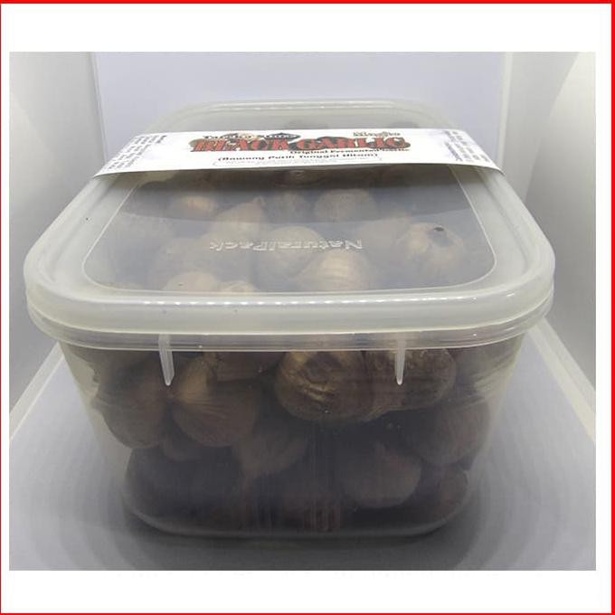 

BAWANG PUTIH HITAM TUNGGAL 1 KG -BLACK GARLIC- BAWANG HITAM LANANG
