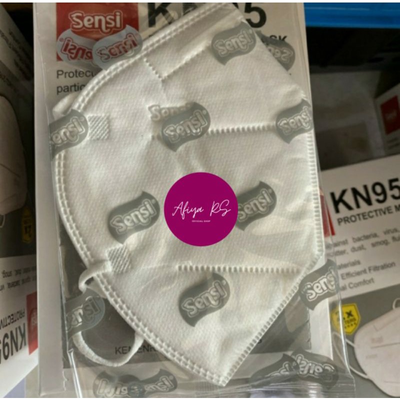 Masker Sensi KN95 Protective Mask isi 20 Pcs