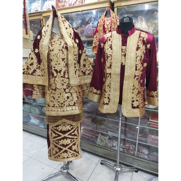 baju pengantin kotogadang / baju pengantin minang
