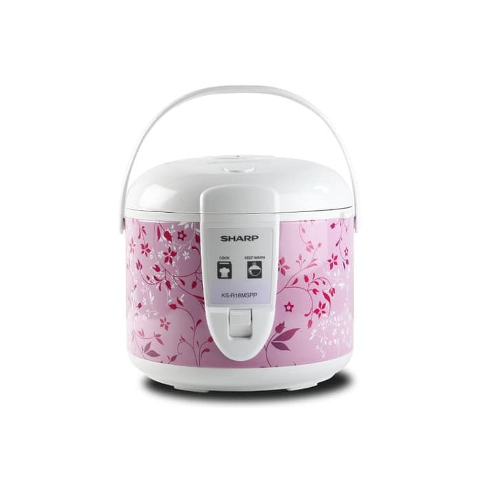 Magic Com/Rice Cooker Sharp KSR 18MS Motif Bunga 1,8 Liter