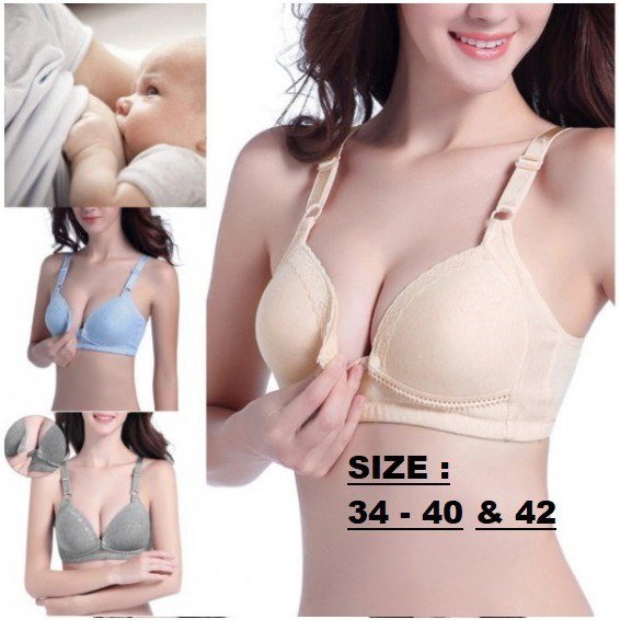 BH BRA Menyusui/ Nurshing Bra Tanpa Kawat - BME