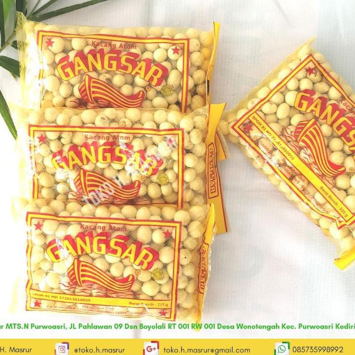 

Import Terlaris Kacang Atom Sanghai Gangsar 225gr ♠