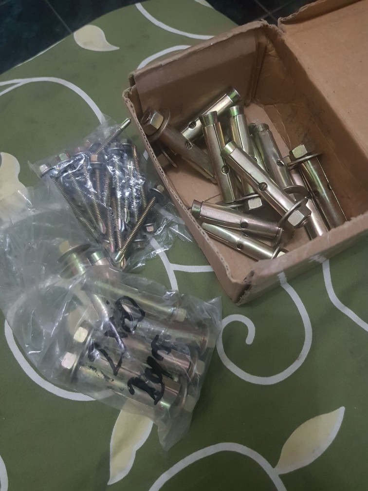 Dynabolt / Dinabol / Baut Beton # M12x60 Per Pcs