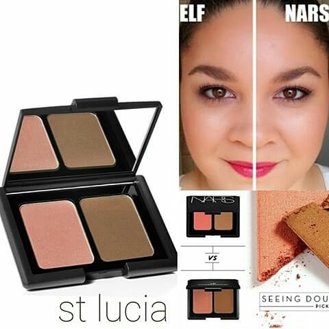 ELF Studio Contouring Blush &amp; Bronzing Powder - St. Lucia