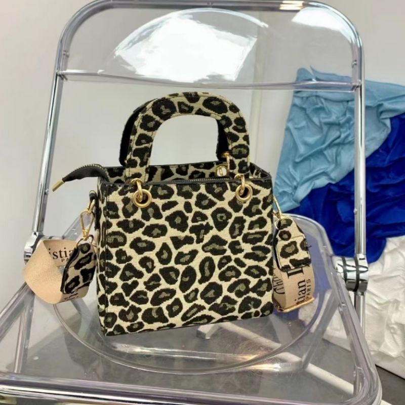 Tas DR lady leopard import uk 20x17x11 / tas Cdr leopard import