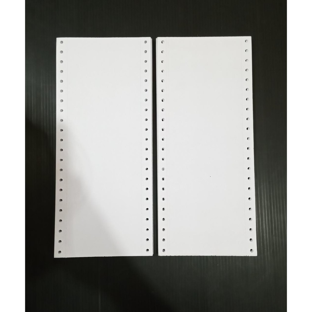 

H7Y Continuous Form 1 ply WARTEL 9 1/2 " x 11" / per 200 Lembar / Kertas Komputer 1 ply Wartel