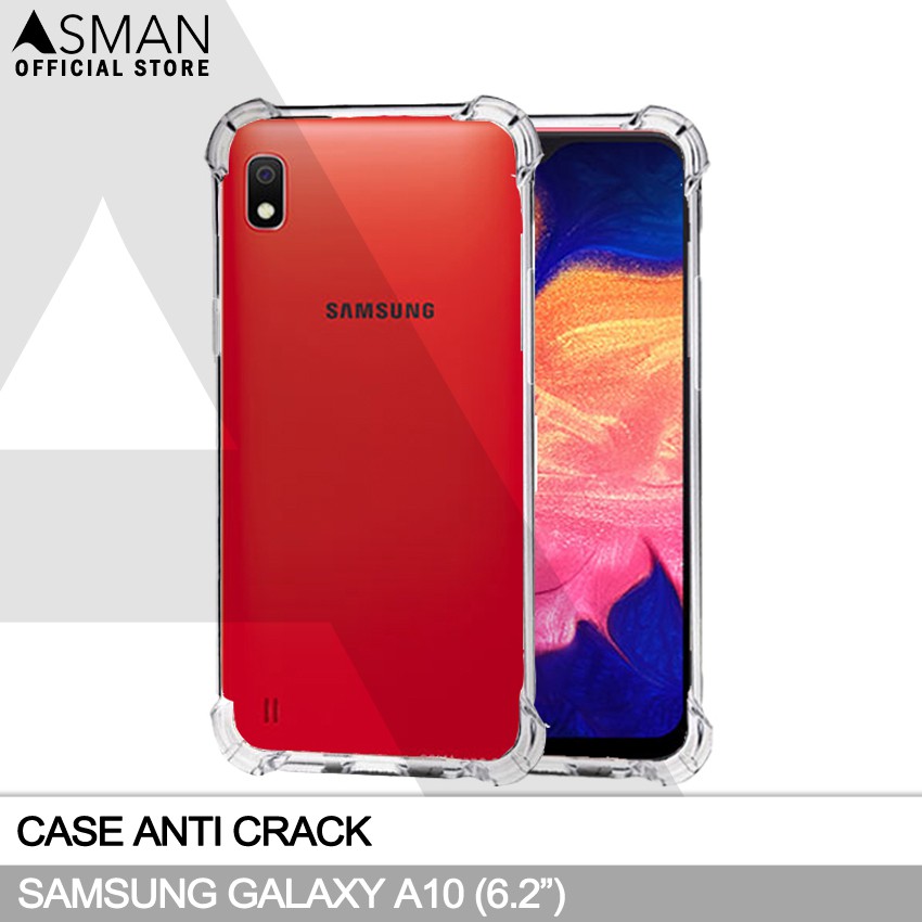 Anti Crack Samsung Galaxy A10 (6.2&quot;) | Softcase Anti Bentur - Clear